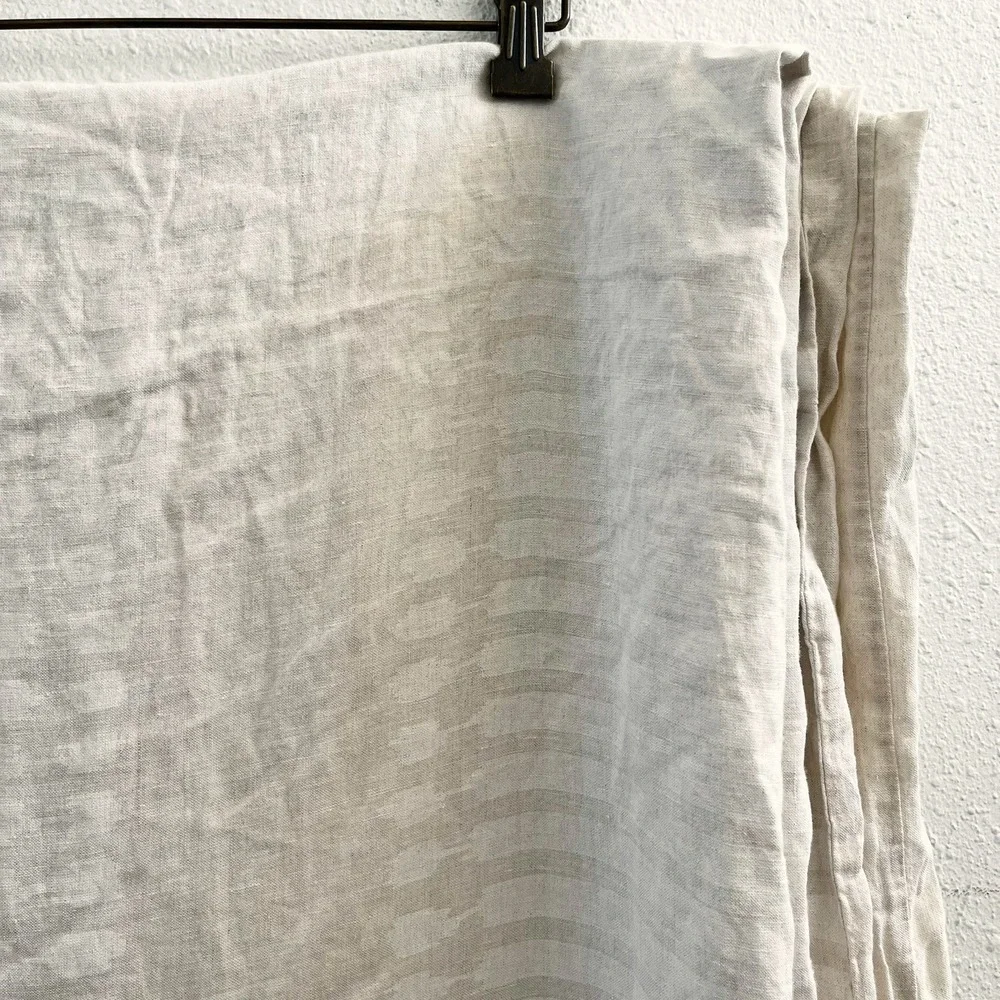 WEST ELM 100% Linen Duvet Cover Size Full/Queen Size