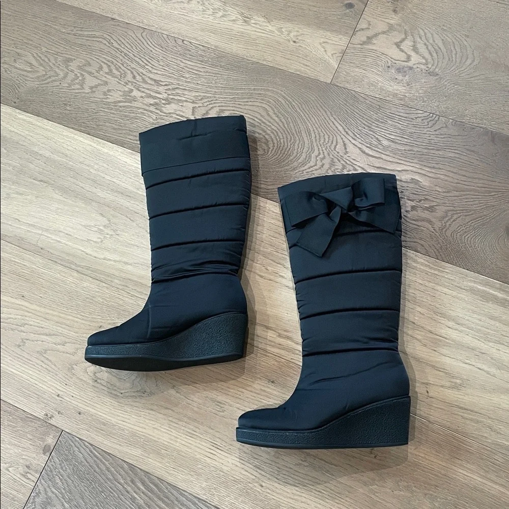 Kate Spade Cagney Winter Boots with Bow Detail Size 8