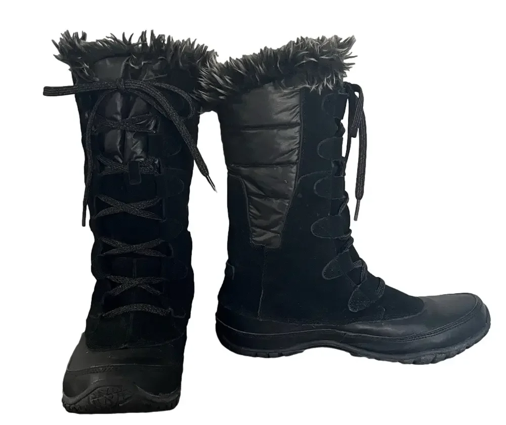 The North Face features outsole