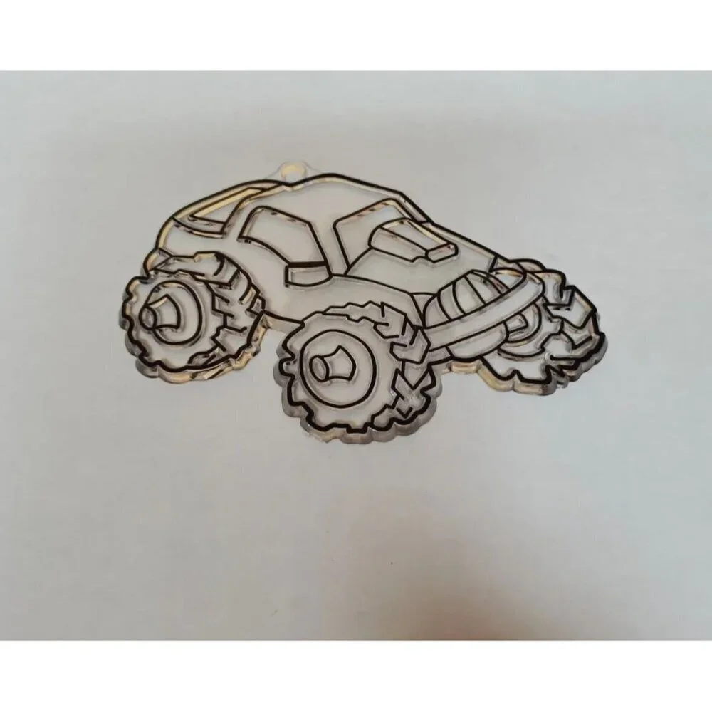 Suncatchers Paint Your Own Monster Truck(Kelly’s Crafts)