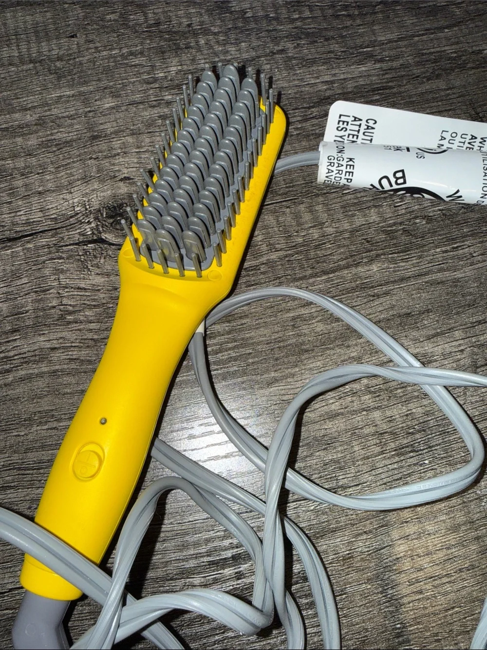 drybar Bright Yellow Travel Flat Iron Hair Straightener