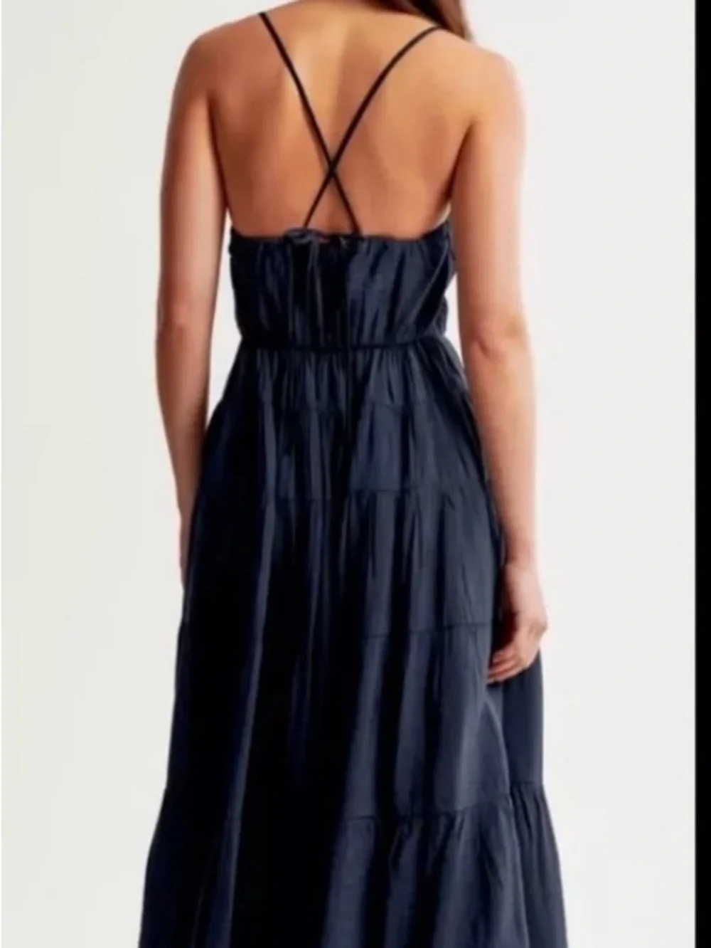 Abercrombie & Fitch flowing tiered