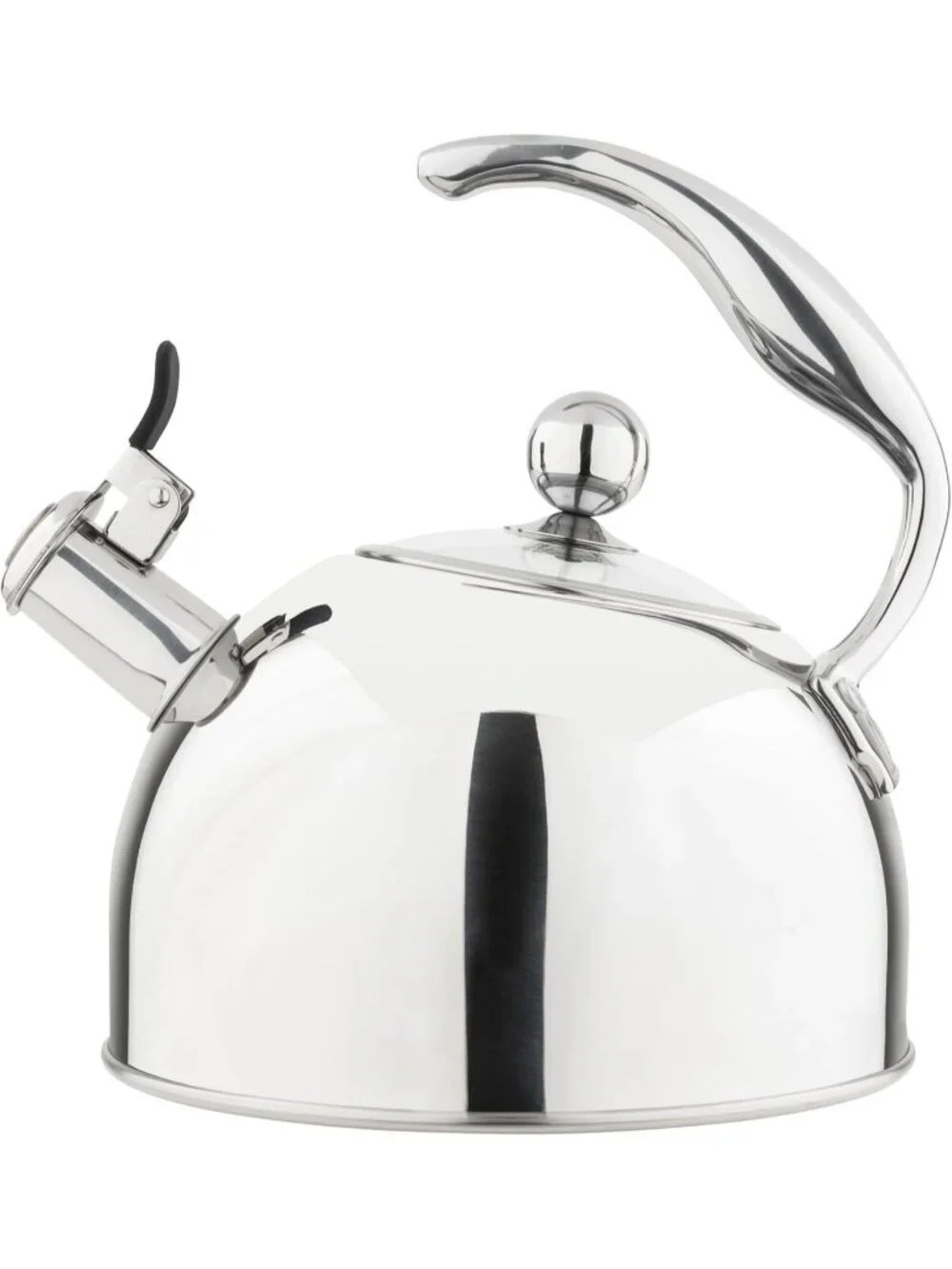 Viking 2.6 Qt 3-Ply Stainless Steel Kitchen Tea Kettles Mirror Finish Induction