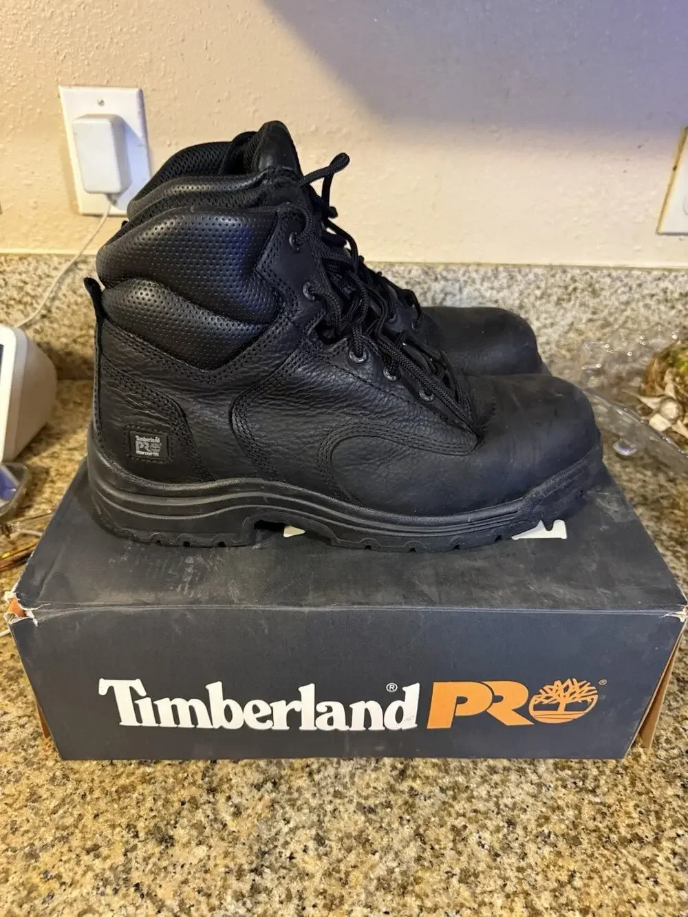 Timberland PRO Series Titan 6-Inch Alloy Safety Toe Industrial Work Boots