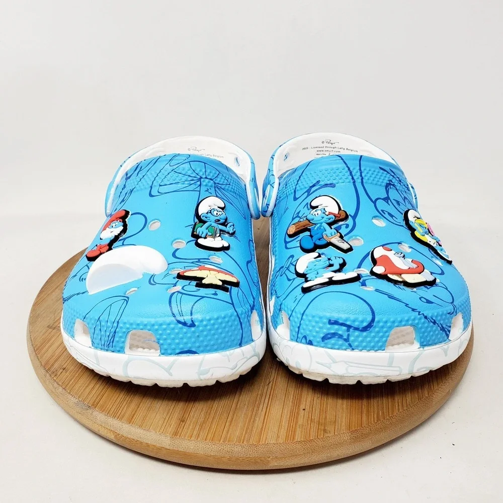 CROCS smurfs sandals