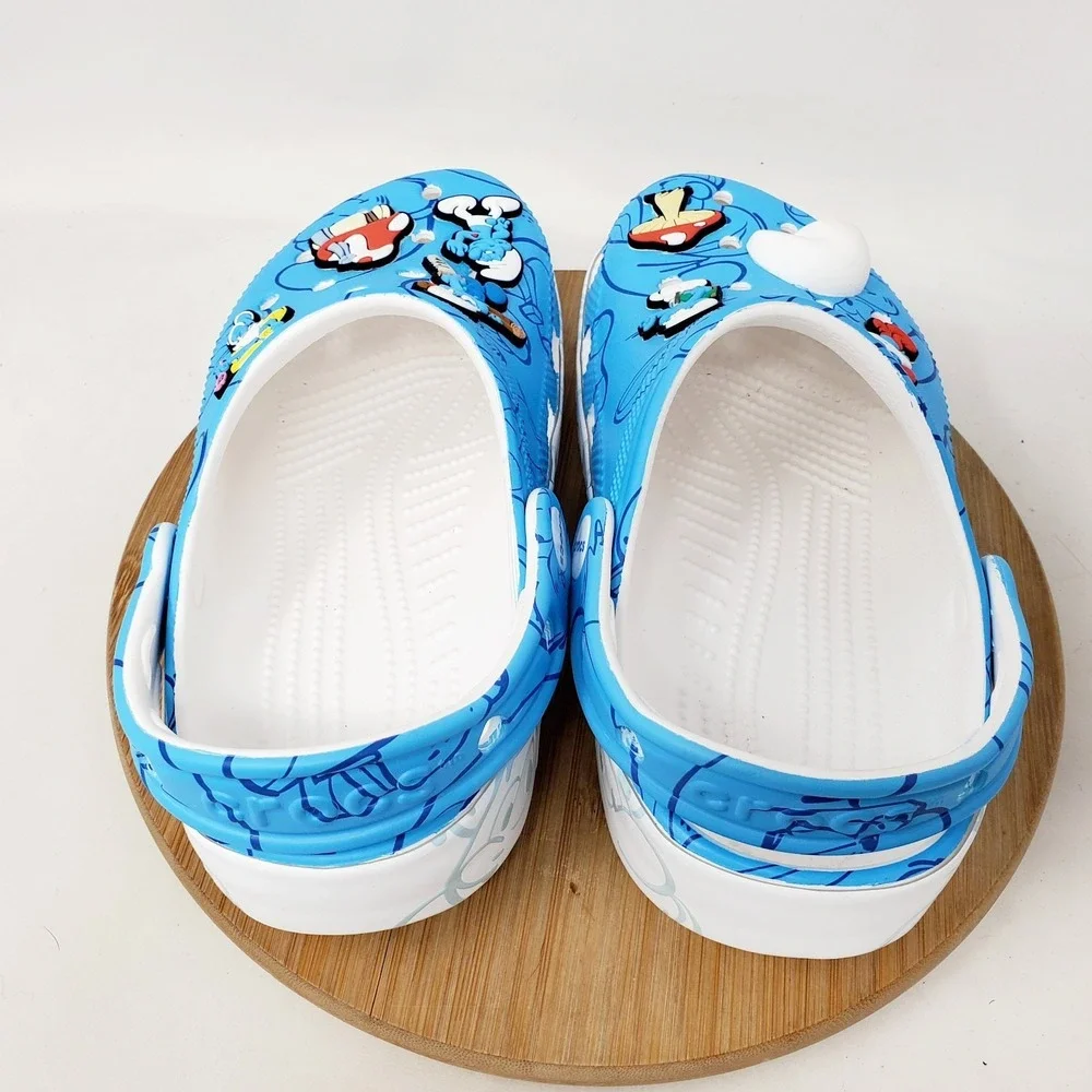 CROCS smurfs sandals