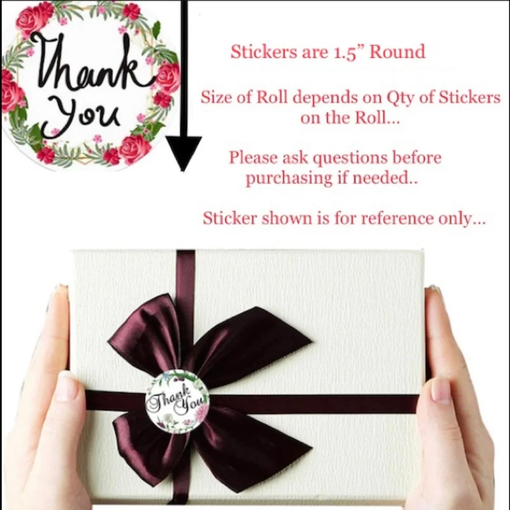 Thank You Stickers 200 ~1