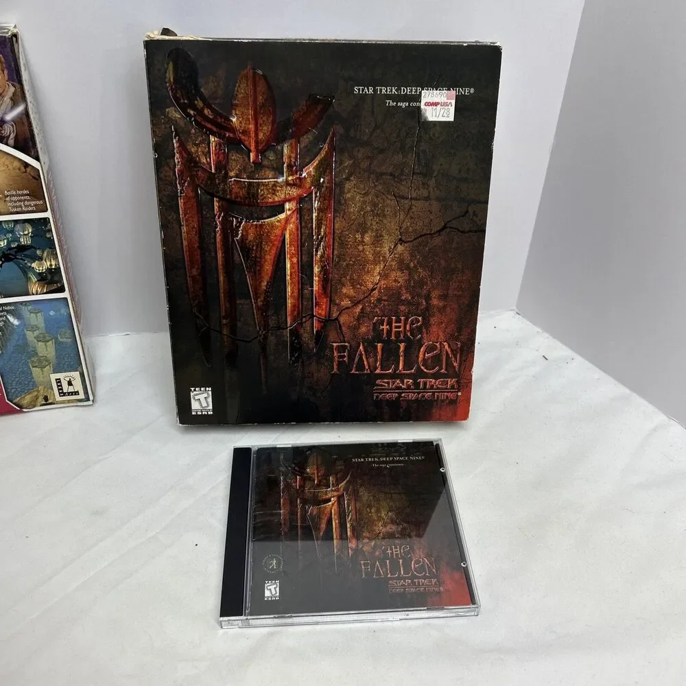 🔥LOT OF 2‎ - STAR WARS PC GAMES - EPISODE 1 & THE FALLEN VGC