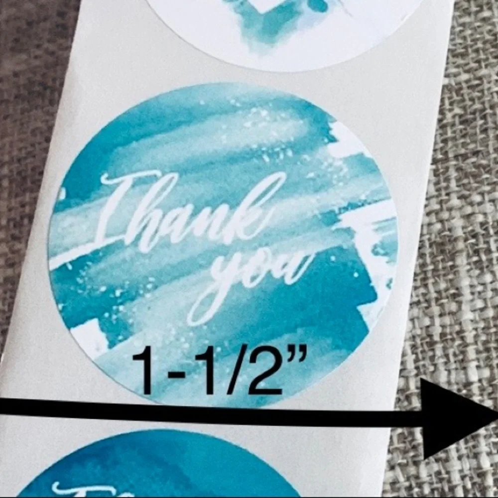 100 ~1.5” Thank You Boutique Stickers 🌟🆕🌟 2 For $15(Bundle & Save)