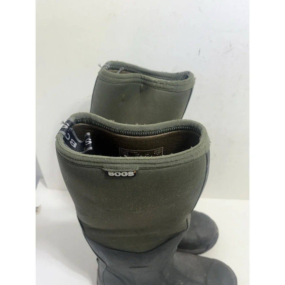 BOGS - Mens‎ Ultra High Boots, Black, Size 4