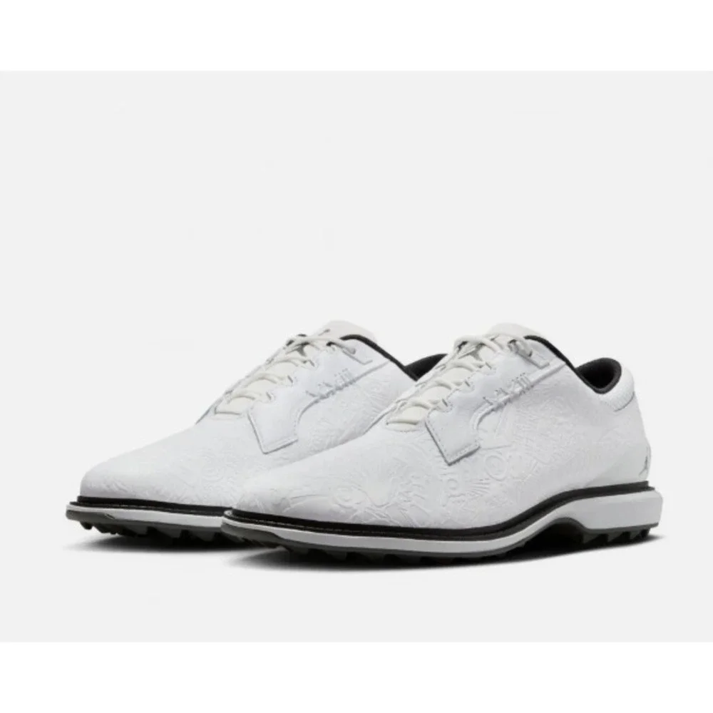 Nike Air Jordan ADG 5 'White Black Pure‎ Platinum' FQ6642-102 Men's Size 8