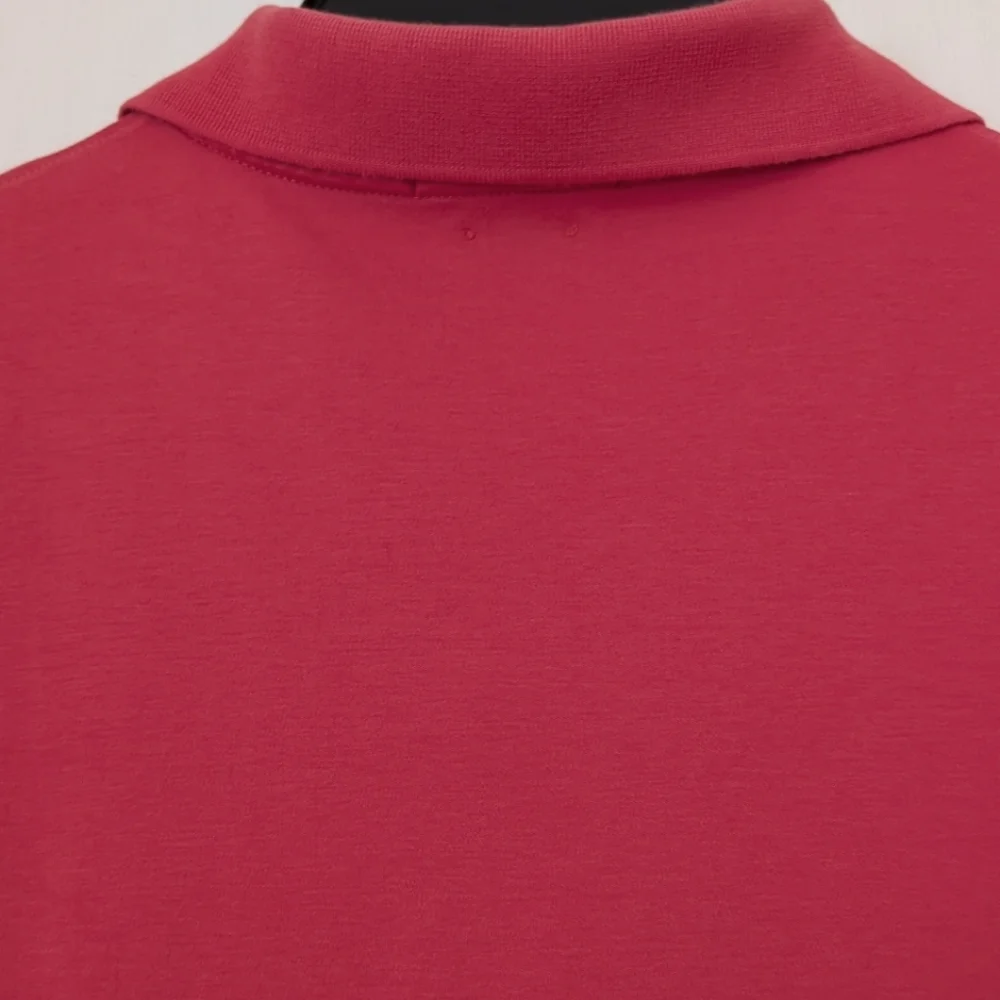 Ralph Lauren Deep Coral Short Sleeve Polo Shirt. Size Medium