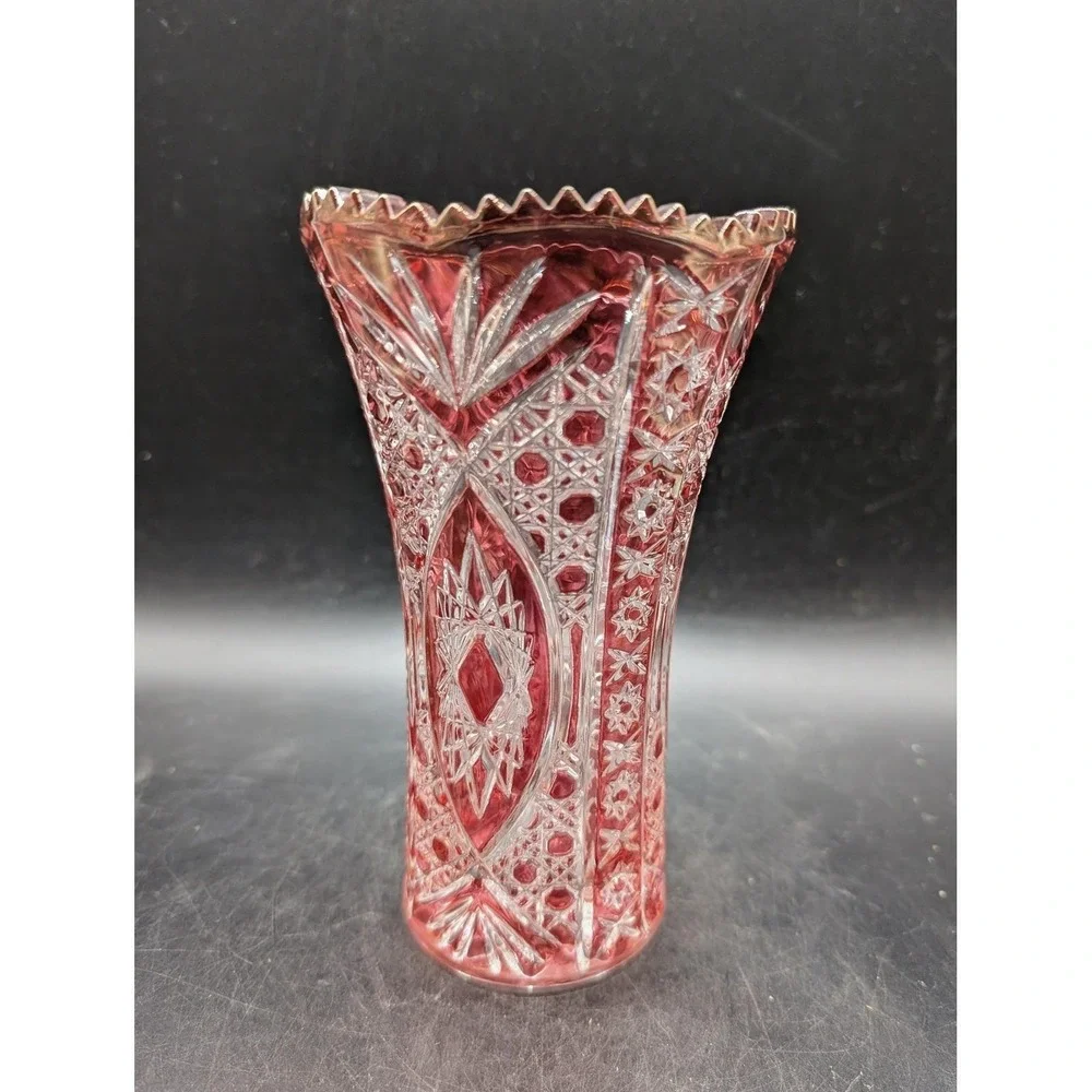 crystal de Arques vintage ruby