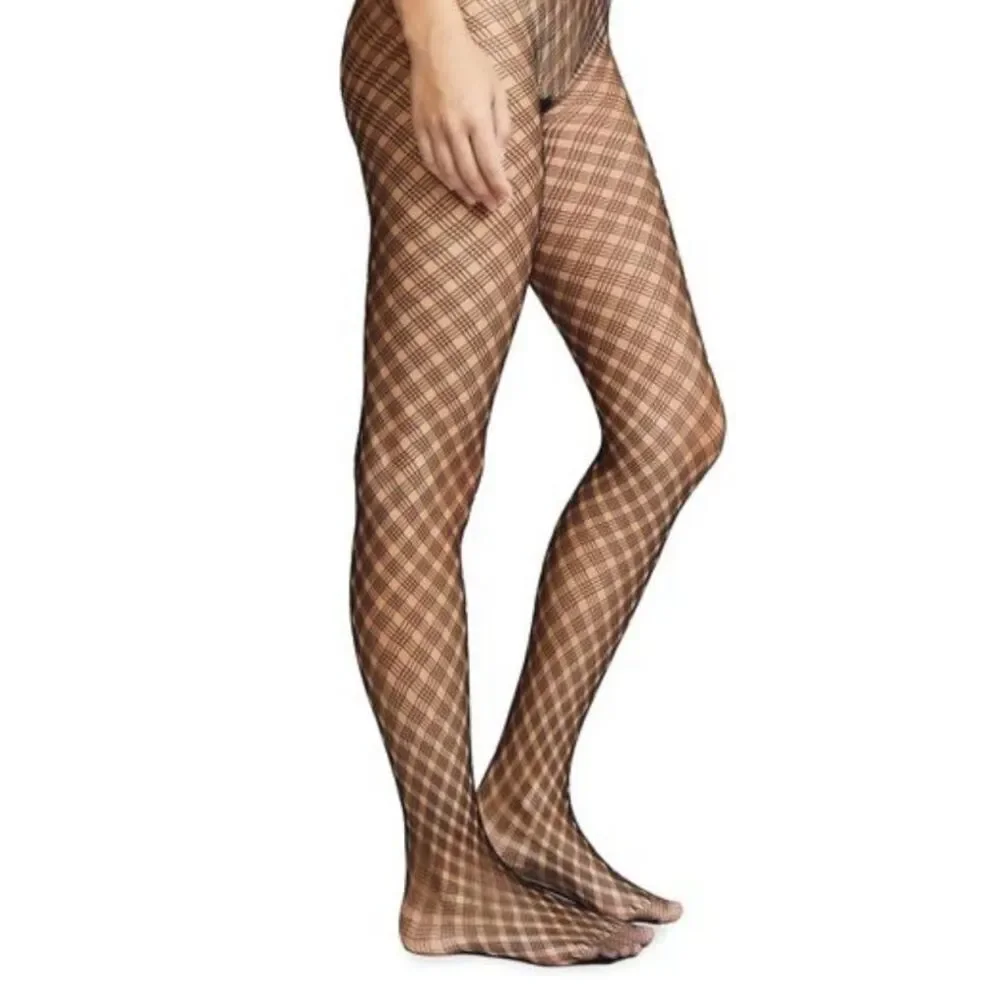Wolford Women's Black Bobbi Tights size small new in package
