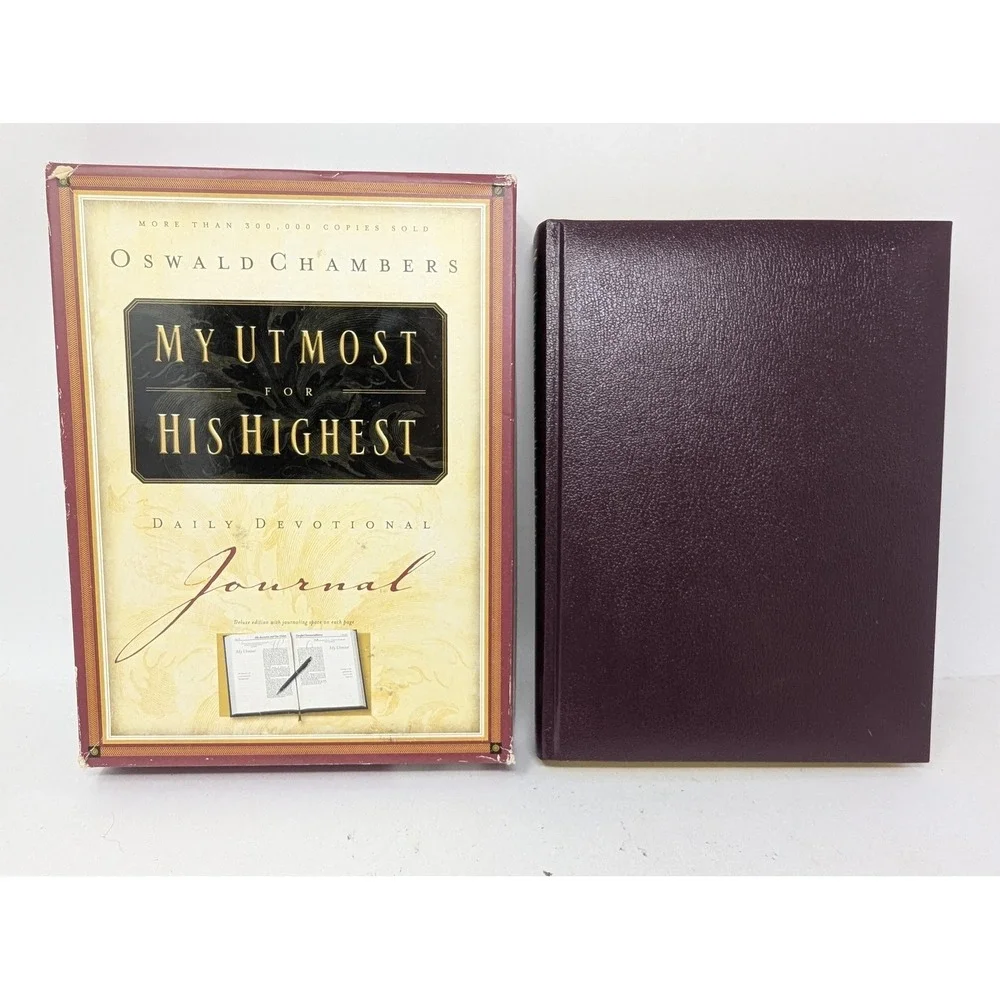 My Utmost for His Highest Devotional Journal Oswald Chambers Hardcover