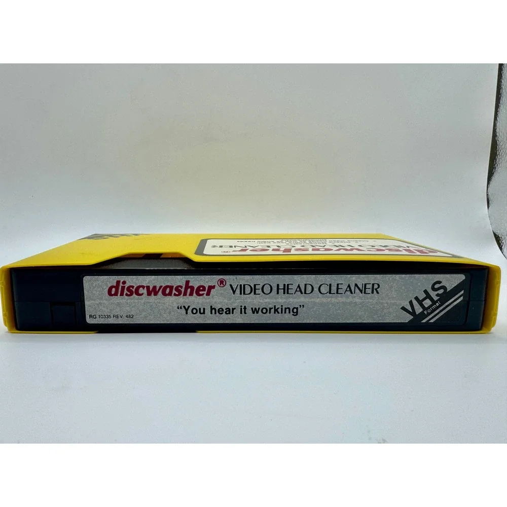 Discwasher‎ Video Head Cleaner VHS Nonabrasive VCR Maintenance USA