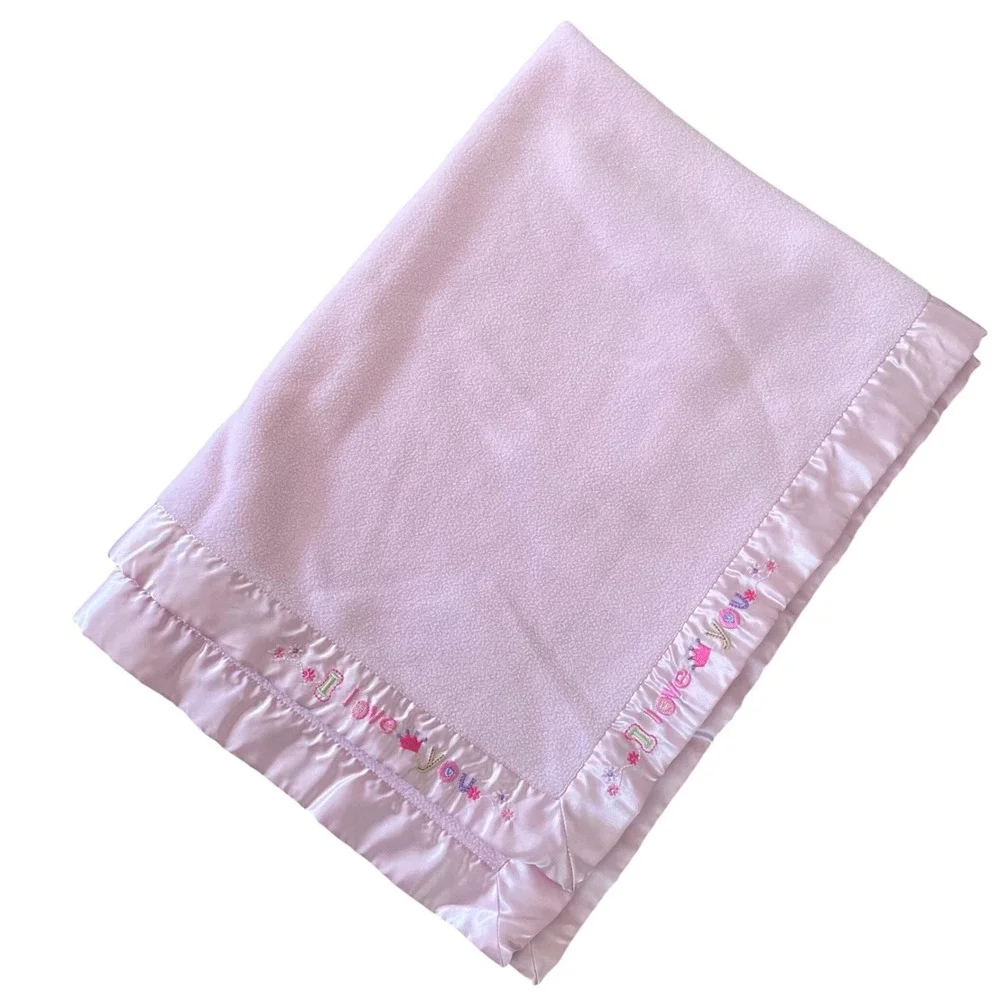 Carter's Child Of Mine Pink Blanket 