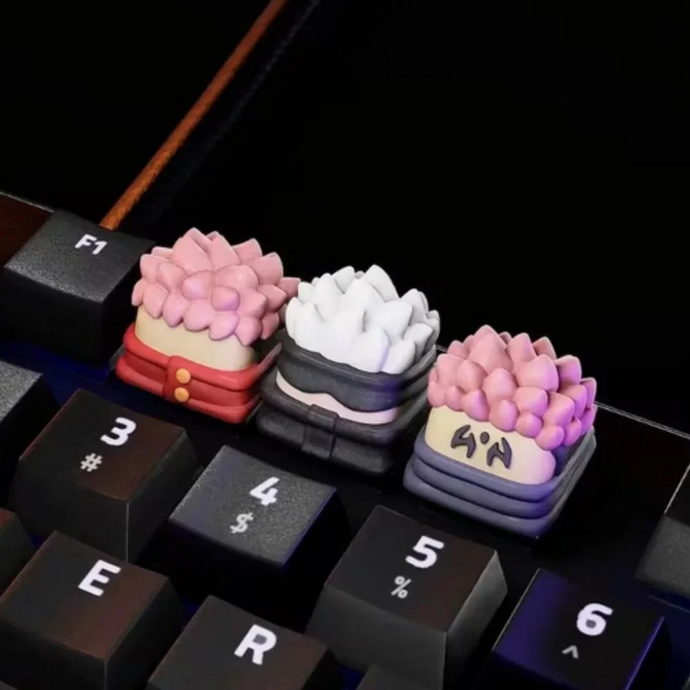 Anime Artisan Yuji Itadori Jujutsu Kaisen Keycap for OEM Mechanical Keyboard
