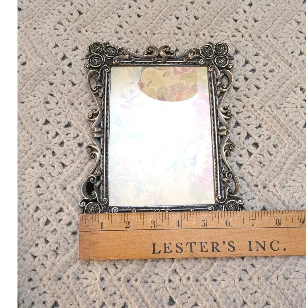 Unbranded ornate pewter