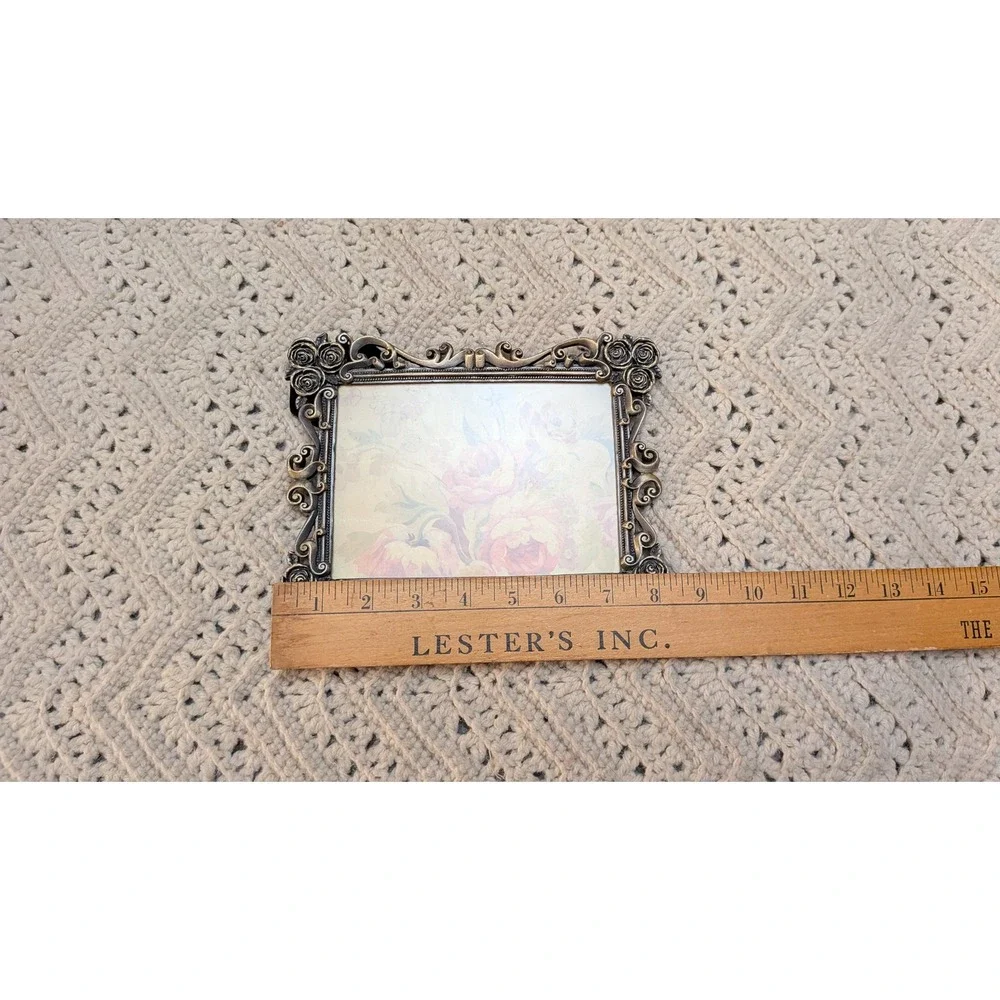 Unbranded ornate pewter