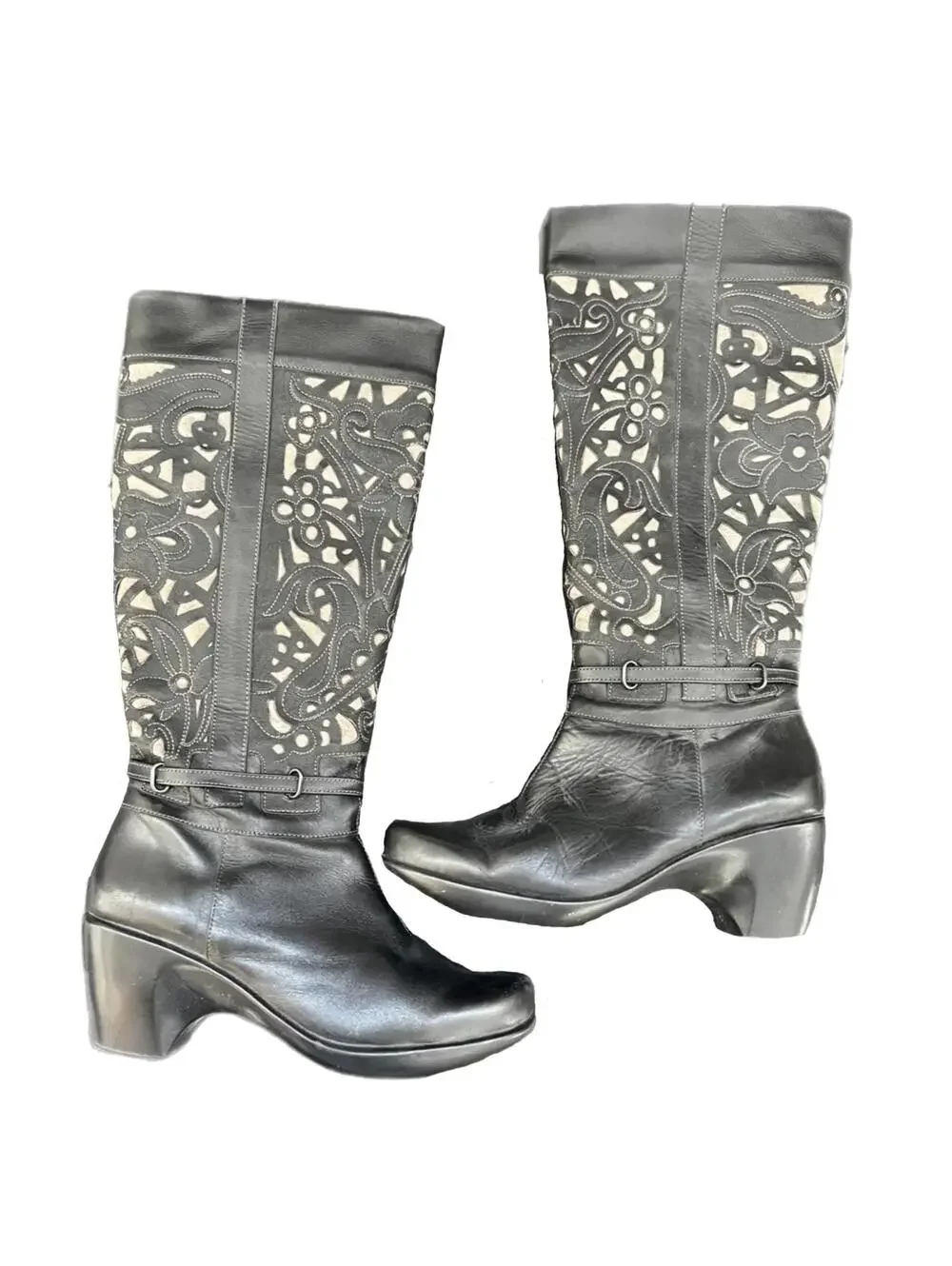 Naot Women's Allure‎ Boot Black Leather EU38 US Women’s 7.5
