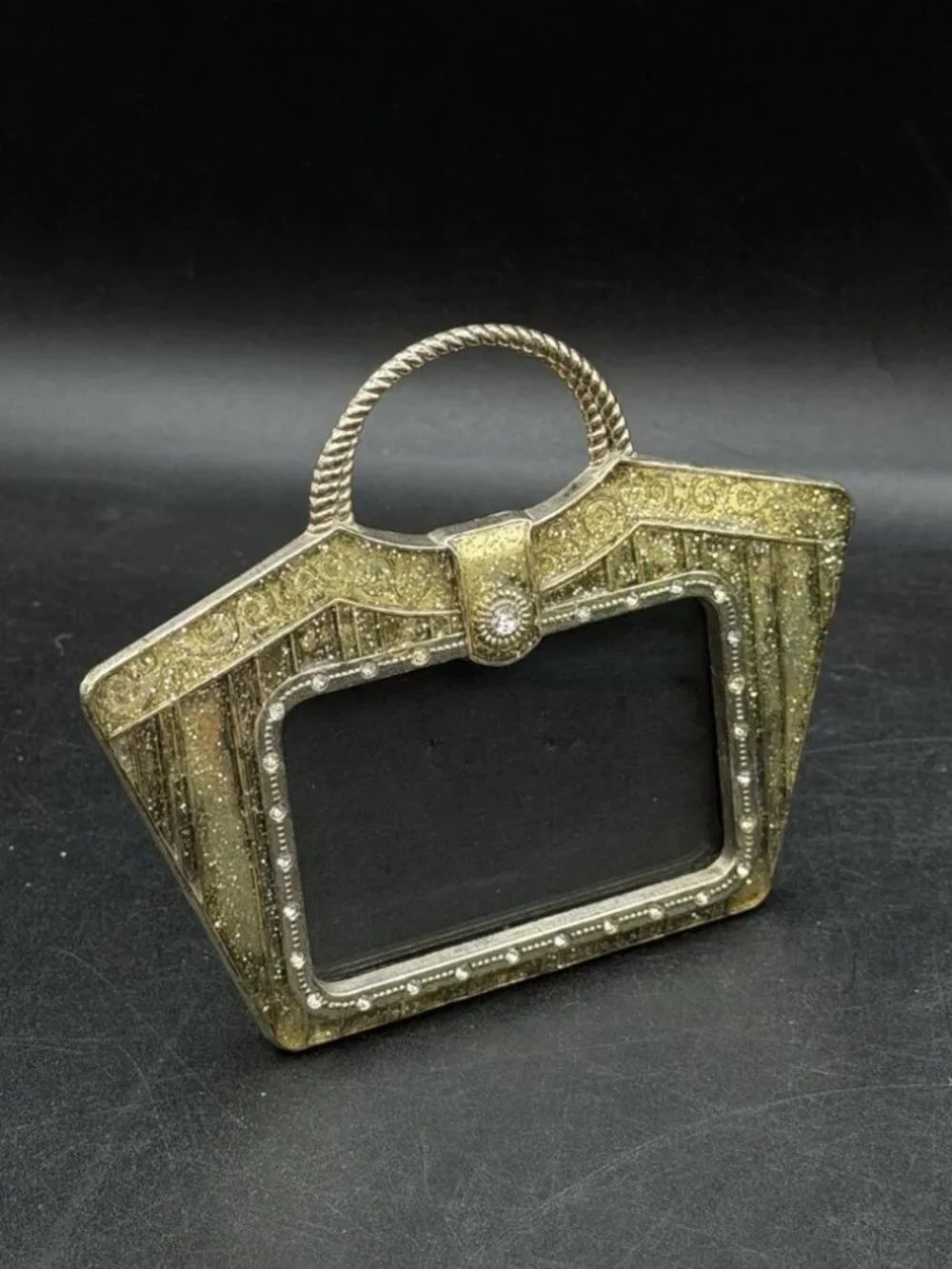 Judith Leiber good rhinestone shaped