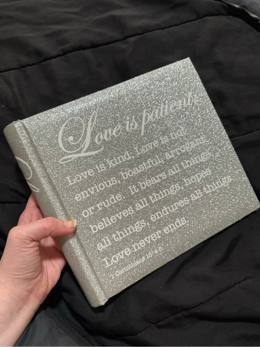 Nicole Miller Silver Glitter 