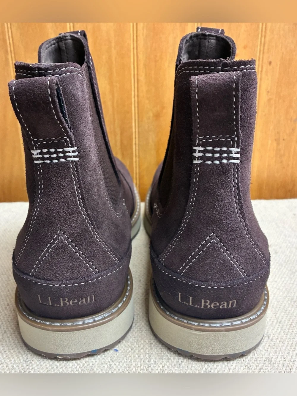 L.L. Bean suede chukka