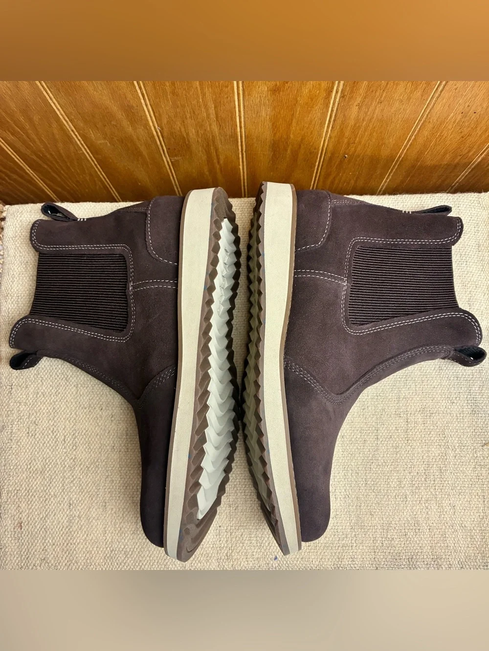 L.L. Bean suede chukka