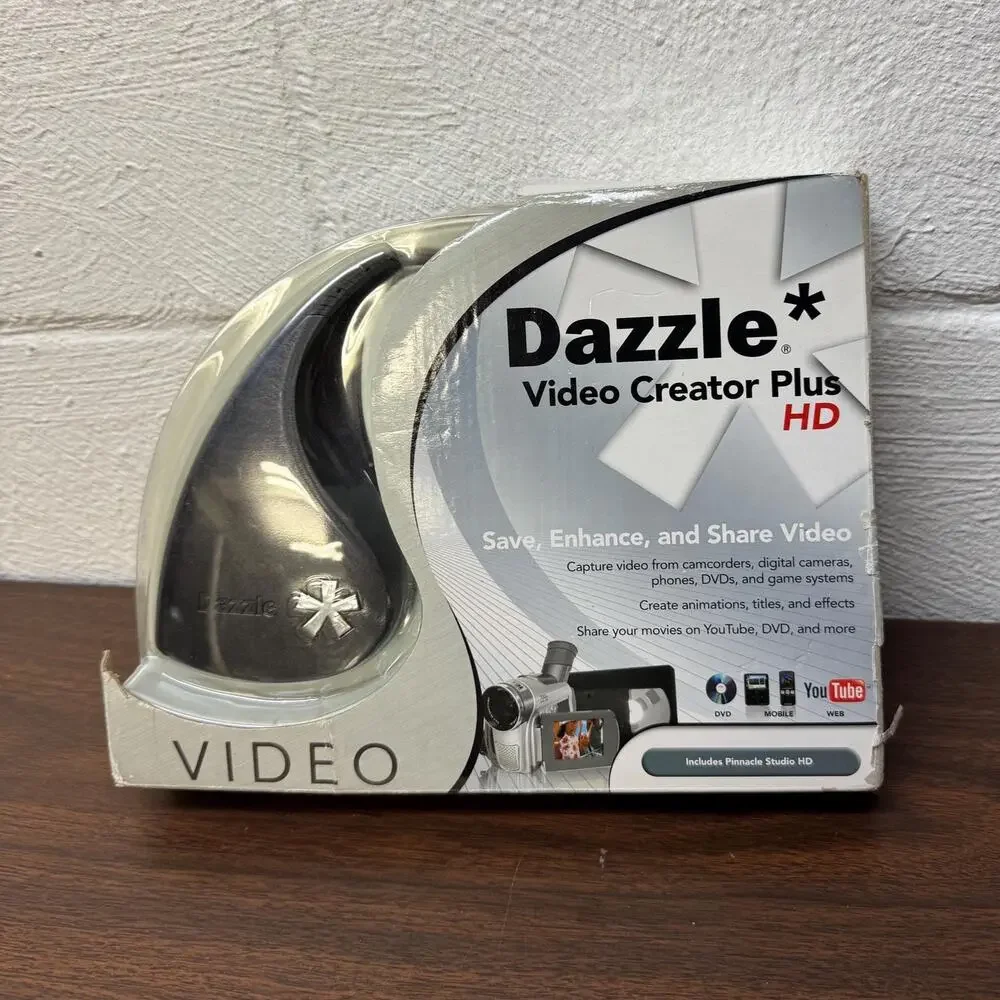 Pinnacle studio dazzle video creator plus