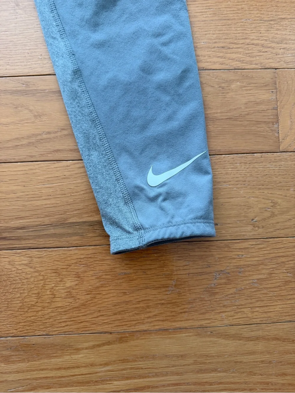 Nike Pro Boys Compression Gray Training Tights Size M