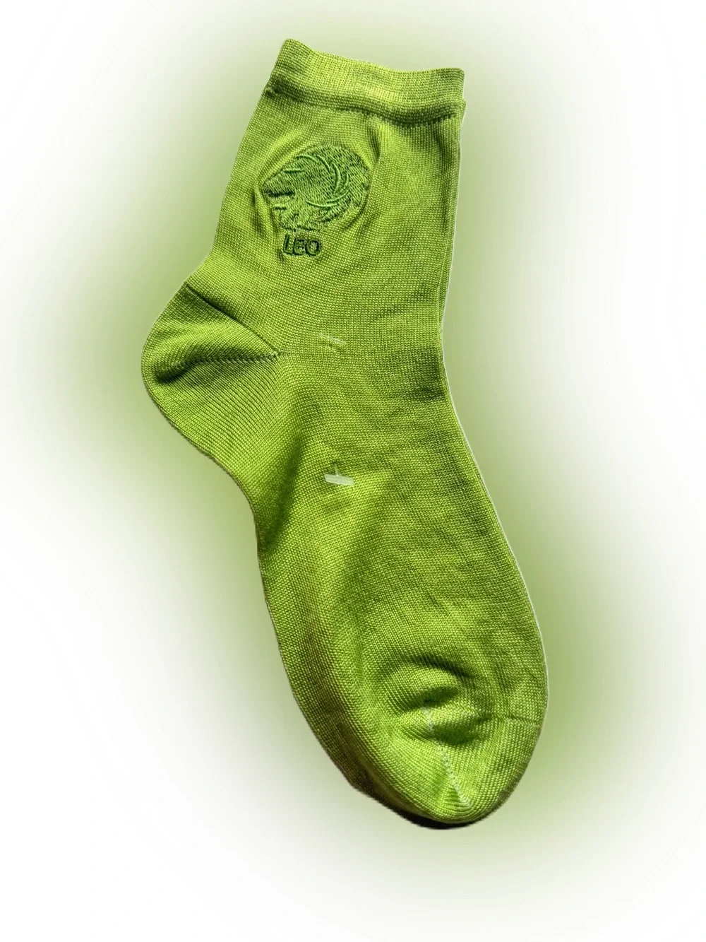 Maria La Rosa Silk Leo Socks Green New
