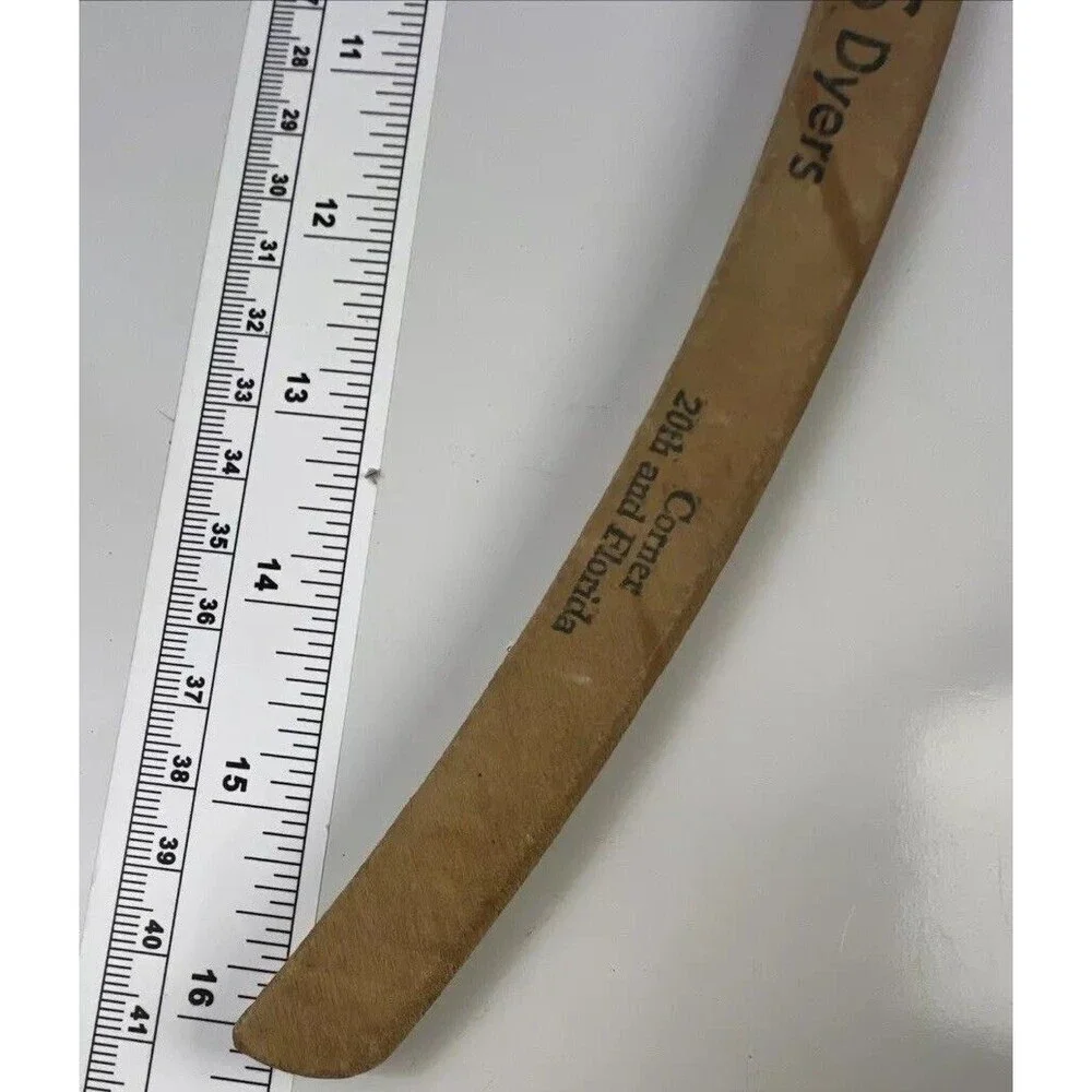 Unbranded wood hangers