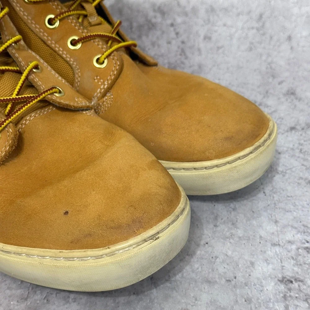 Timberland shown or signs