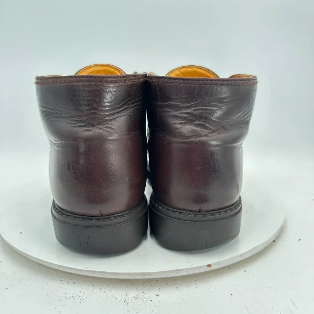 Panama Jack Havana Joe Men Size EU 44 US 10 Brown Leather Ankle Lace Up Boot