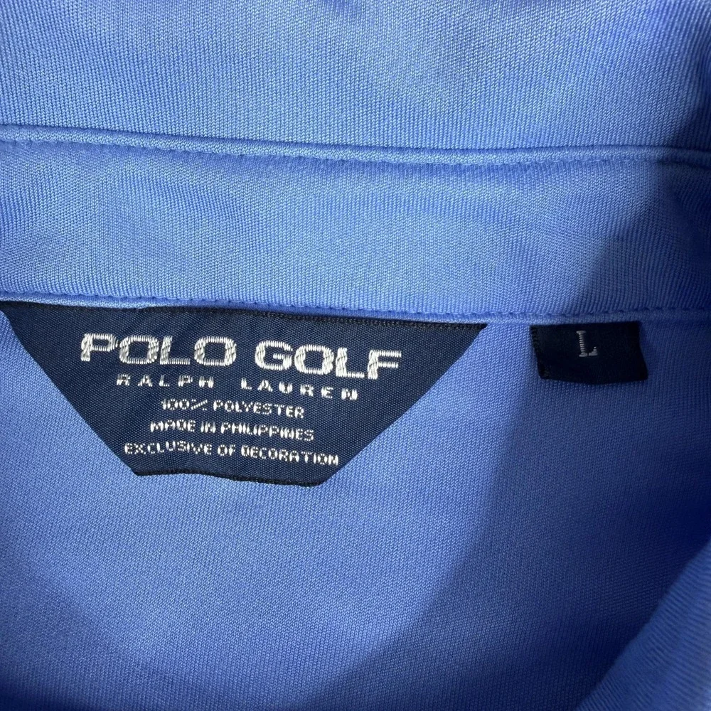 US Open Pinehurst Volunteer Shirt Mens Large Blue Golf Polo Golf Ralph Lauren‎