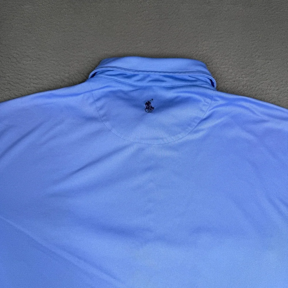 US Open Pinehurst Volunteer Shirt Mens Large Blue Golf Polo Golf Ralph Lauren‎
