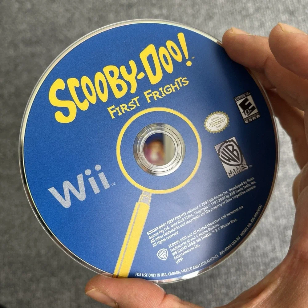 Scooby-Doo First Frights Nintendo Wii CIB TESTED WORKS!