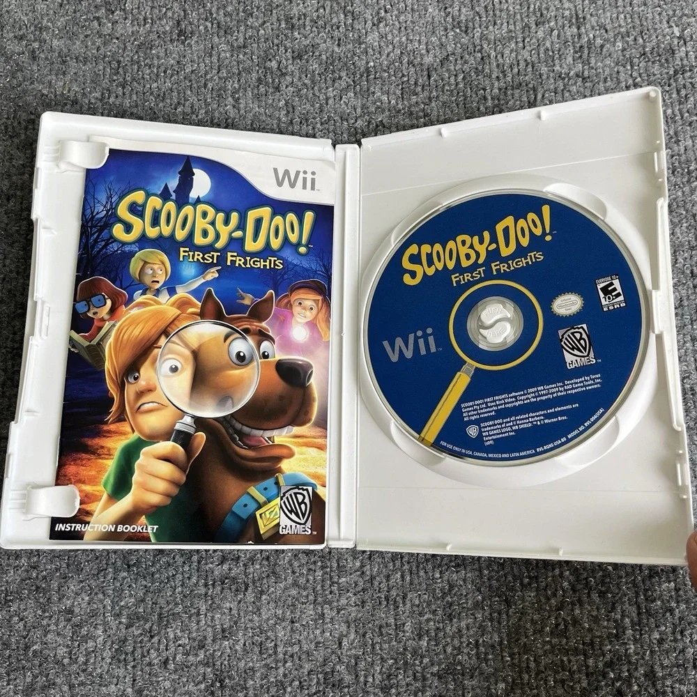 Scooby-Doo First Frights Nintendo Wii CIB TESTED WORKS!