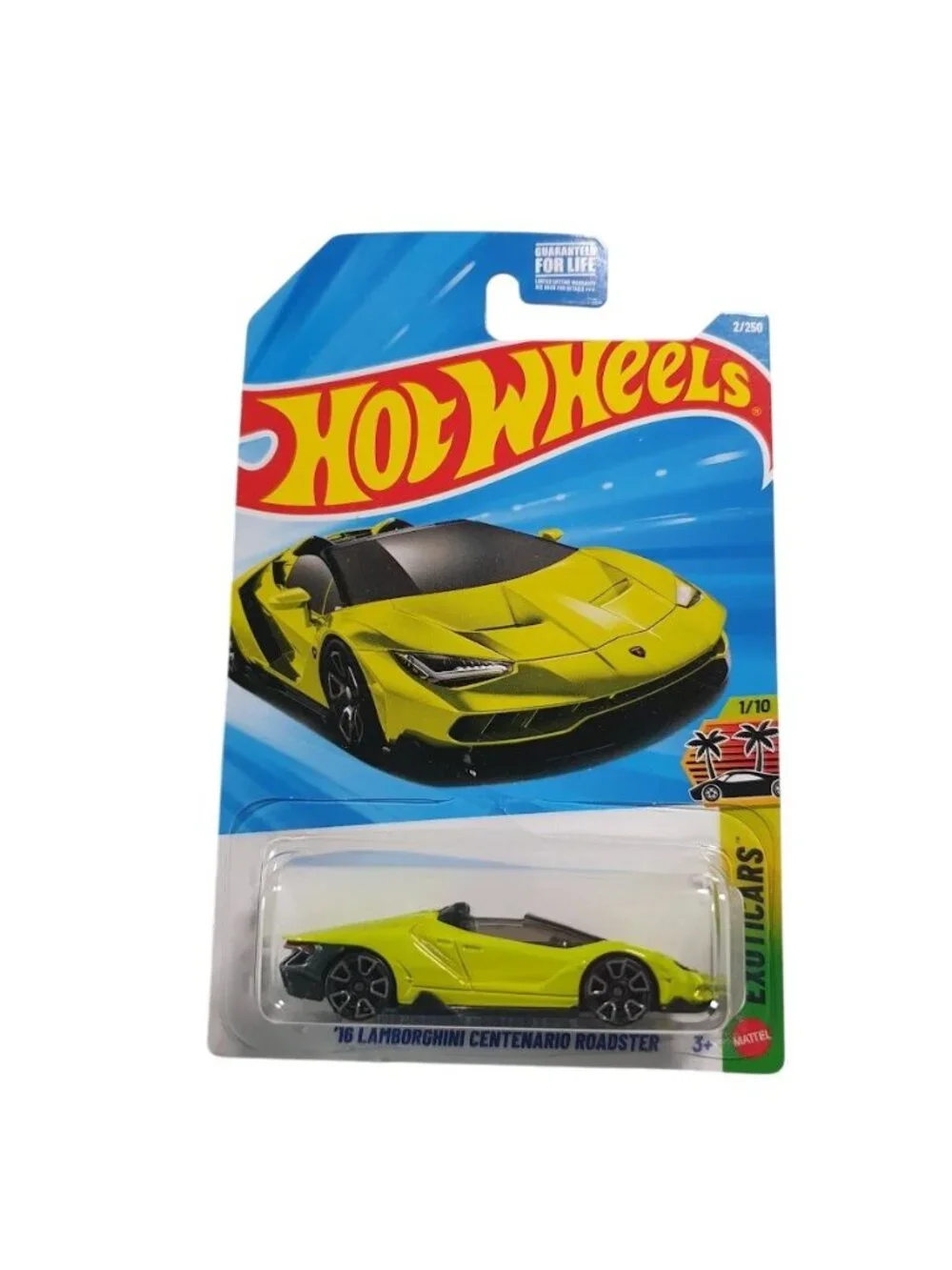 Hot Wheels Lamborghini Centenario Roadster Yellow Collectors Edition 1/10 Toy