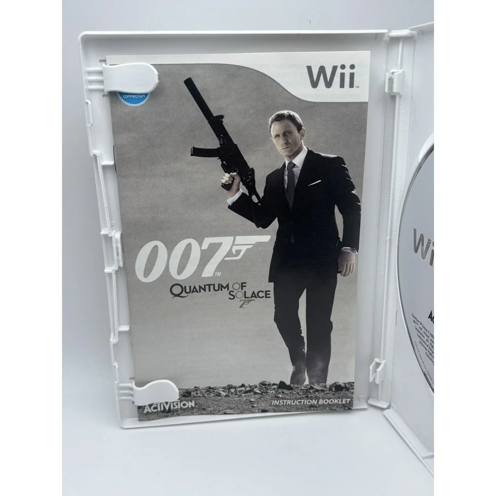 James Bond 007: Quantum of Solace Nintendo Wii 2008 Complete CIB
