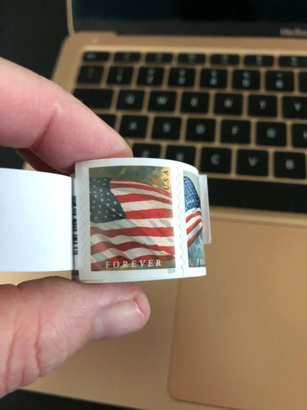 Stamps 10 Rolls of 100, Never Expire