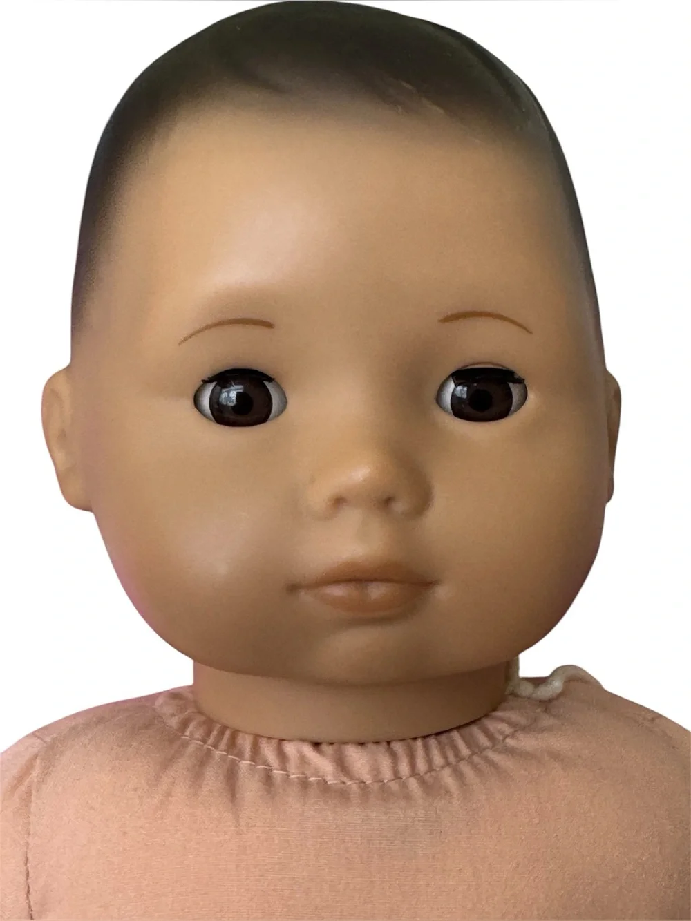 American Girl bitty baby Inspired Pink & Purple Baby Doll with Tulle Dress
