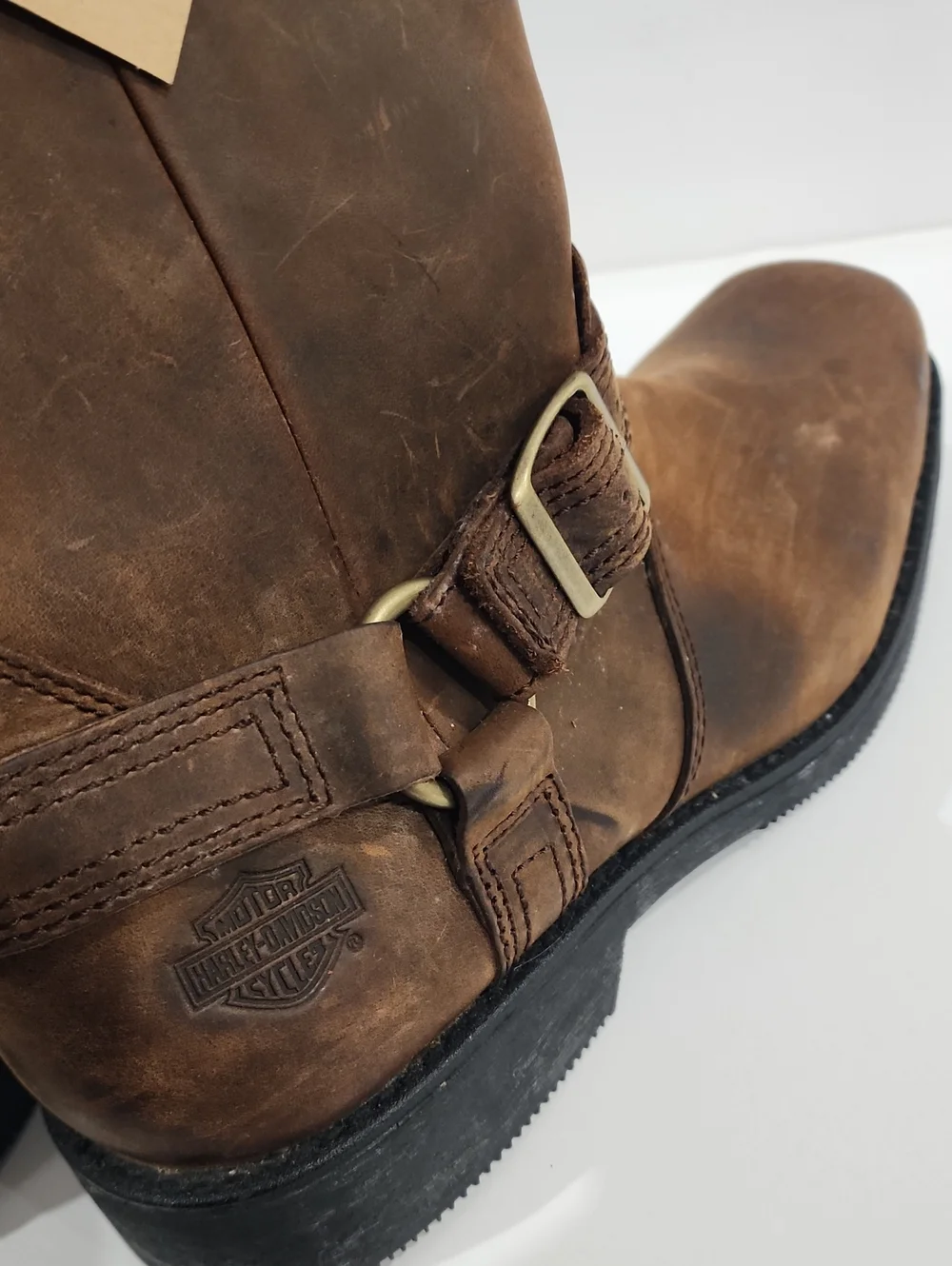 Harley-Davidson Camden Leather Harness Boots