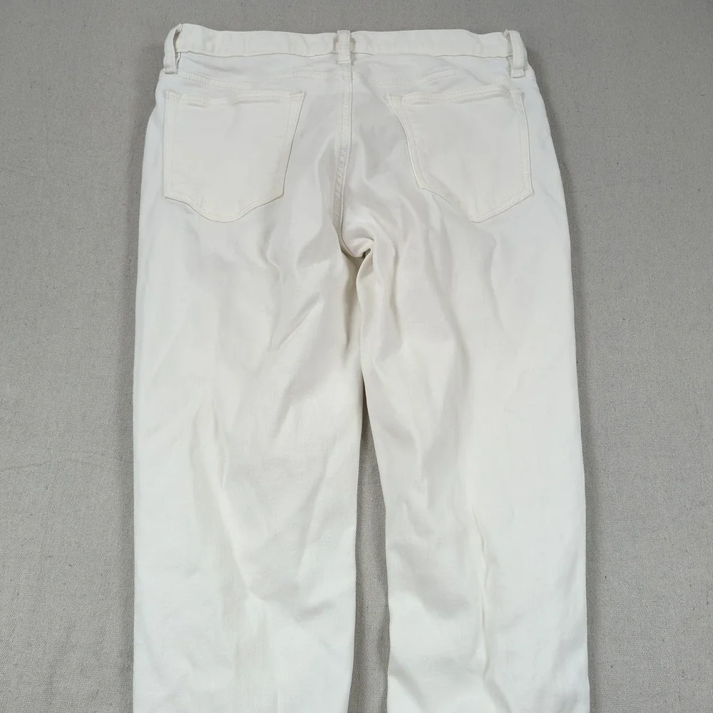 Banana Republic Mens 32x30 White Pants Traveler Slim Fit Golf Stretch Casual