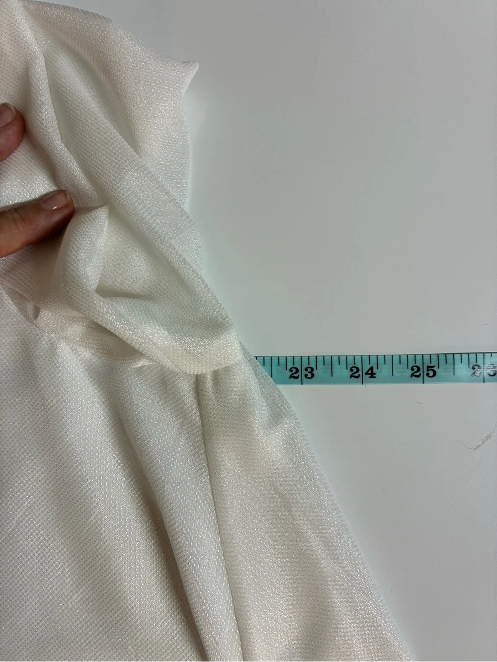 French Connection Flowy White Tunic Blouse 8