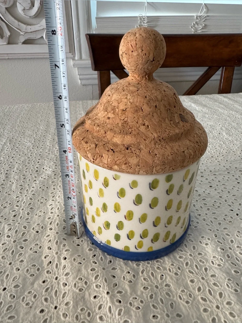 MacKenzie-Childs lid cork