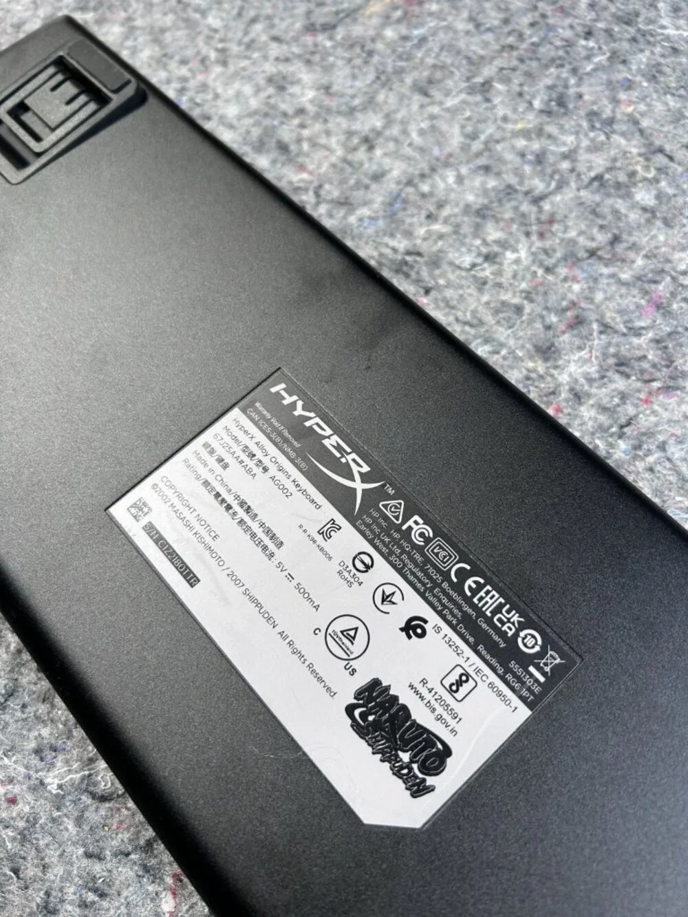 Hyperx switch 67j25aa#aba form