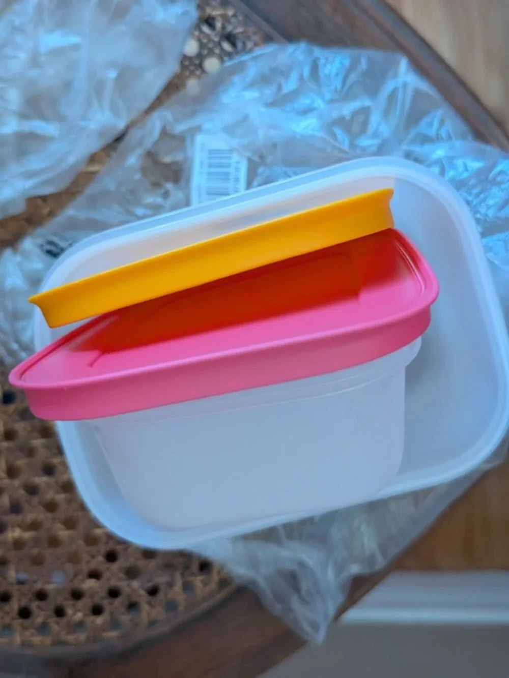 Tupperware two new