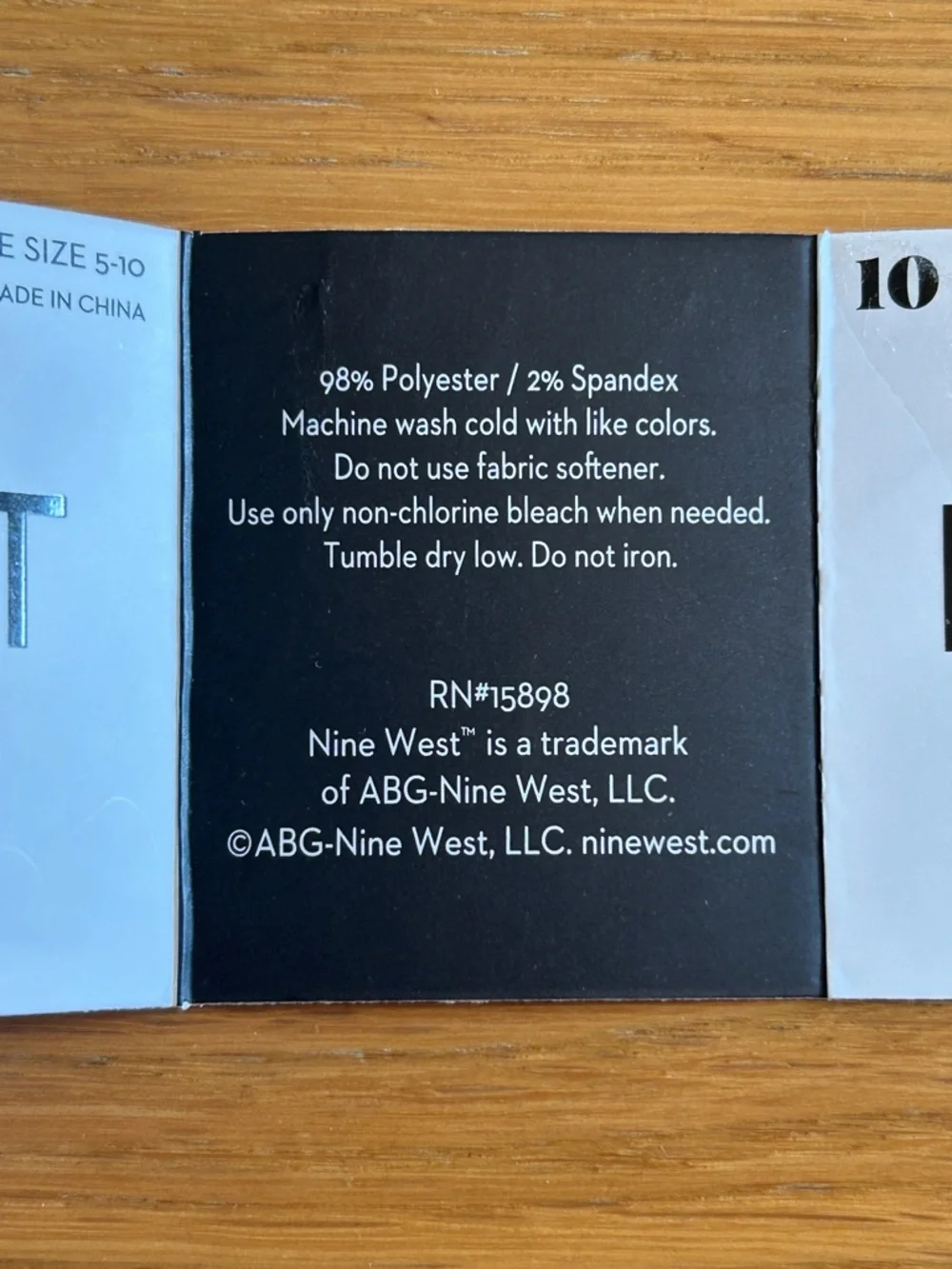 Nine West new package